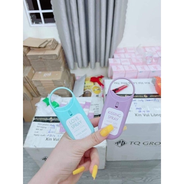 Chai xịt thơm miệng BAIMISS 10ml giúp hơi thở luôn thơm mát