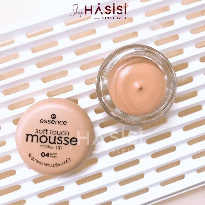 Phấn Tươi Đức ESSENSE SOFT TOUCH MOUSSE MAKE-UP MATTE 16g
