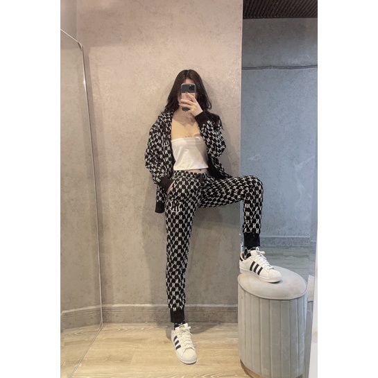 | ẢNH THẬT | SET N Y FULL MONO ĐEN TRẮNG