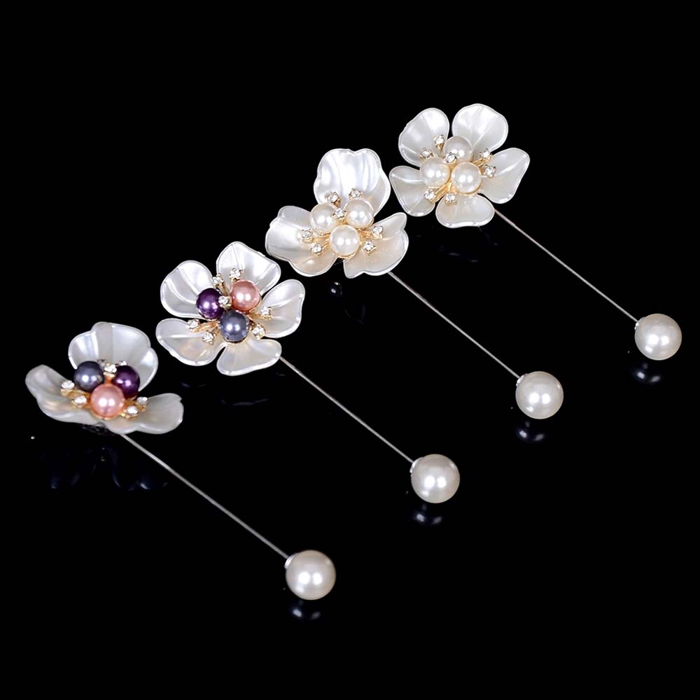 Huy hiệu cài áo hình hoa hồng thời trang