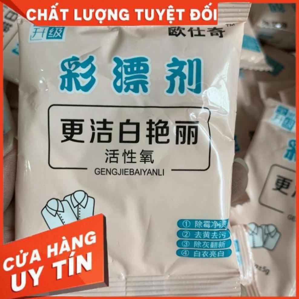 Bột Tẩy Trắng , vết ố ,mốc, chống bay màu, diệt khuẩn quần áo đa năng không độc hại