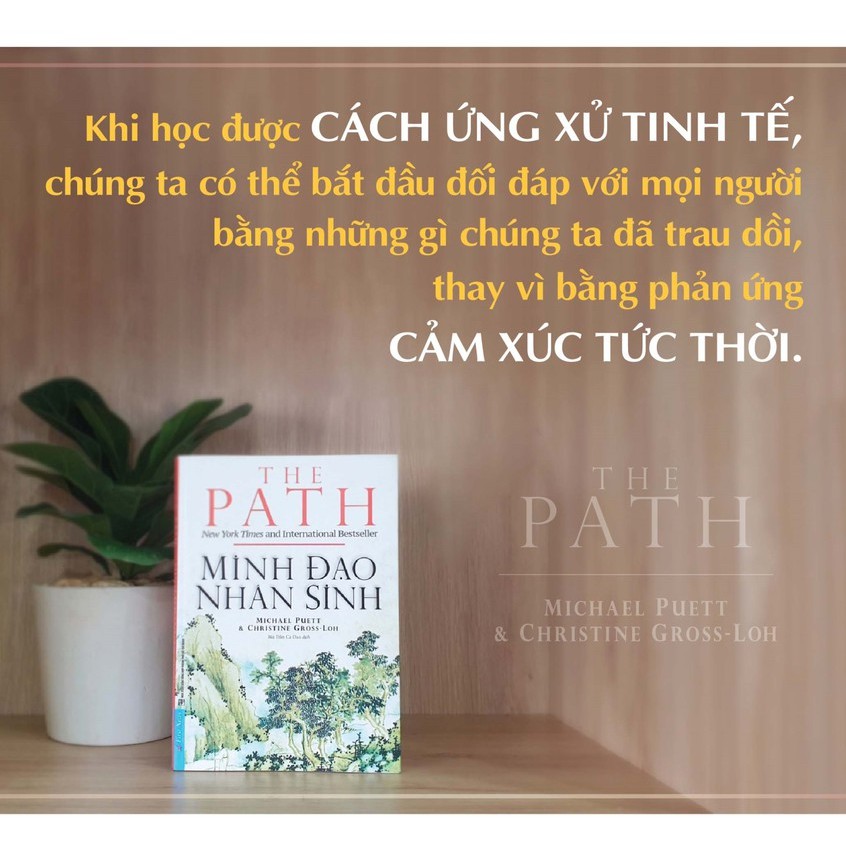 Sách - Minh đạo nhân sinh Tặng Kèm Bookmark