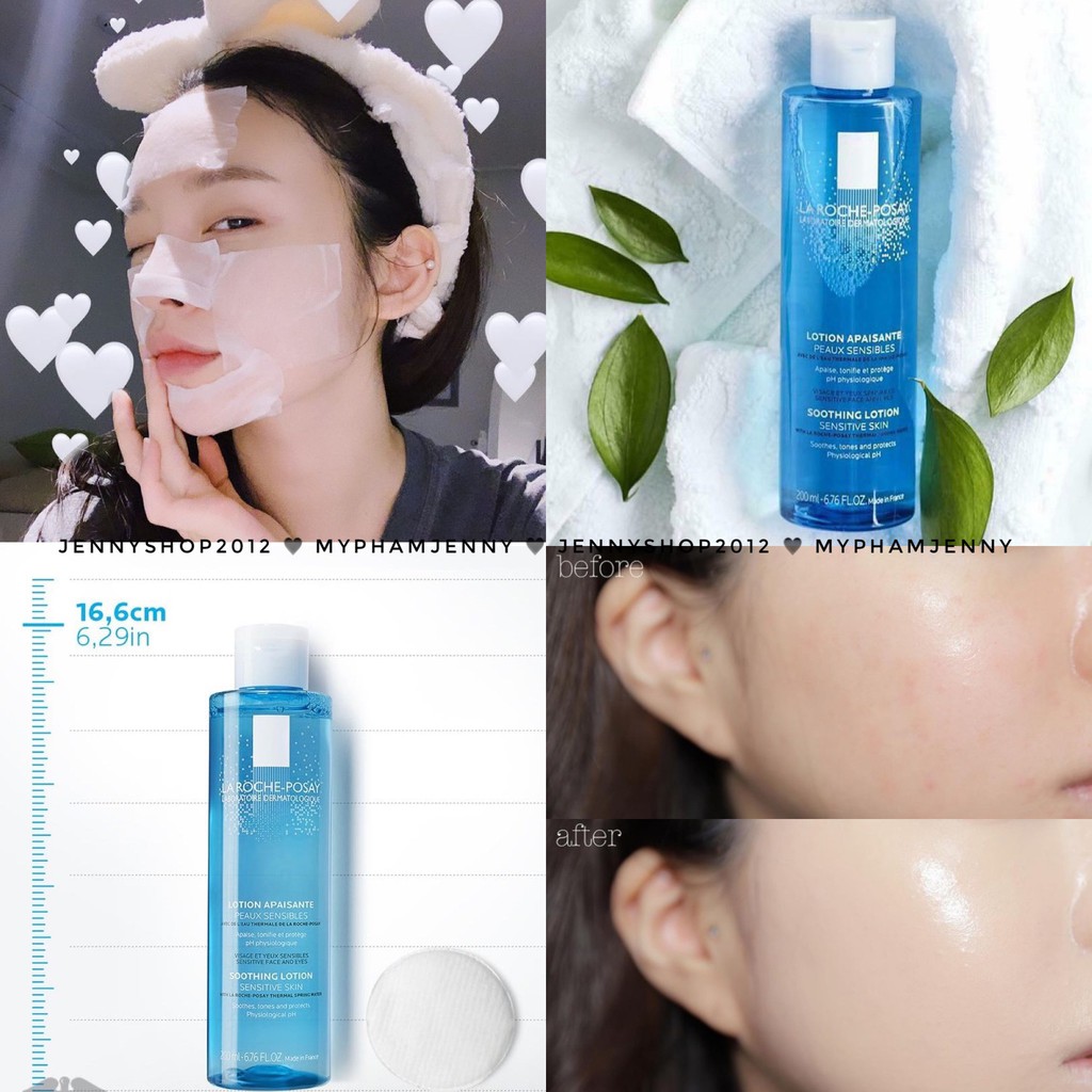 Nước Hoa Hồng La Roche-Posay Lotion Effaclar / Sensitive Skin