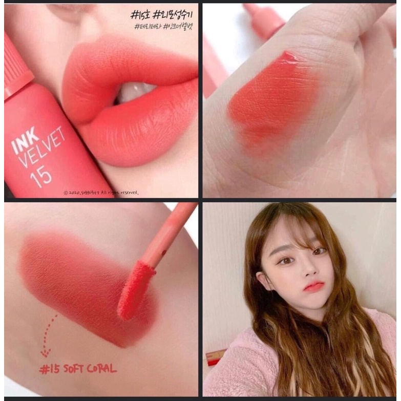 Son Kem 𝐏𝐞𝐫𝐢𝐩𝐞𝐫𝐚 𝐈𝐧𝐤 𝐓𝐡𝐞 𝐕𝐞𝐥𝐯𝐞𝐭 #15CORALFICIAL cam san hô