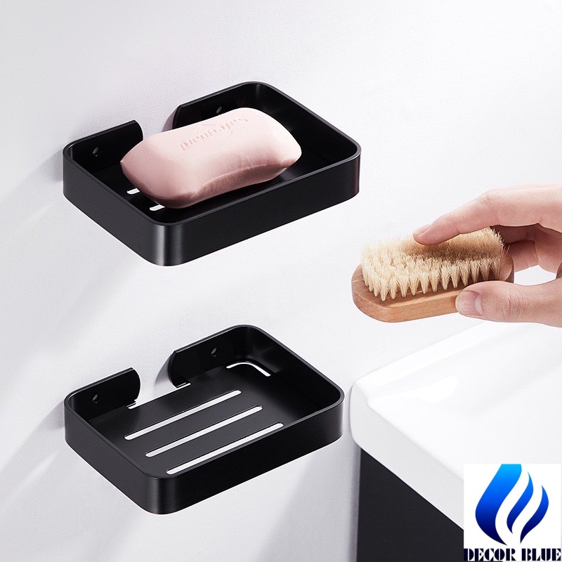 Giá để xà phòng tắm chất liệu cao cấp sơn tĩnh điện có khe thoát nước cực kỳ hiện đại.