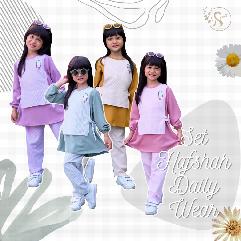 Bonito Settings Of Women HAFSYAH Age 2-10 Tuổi Của SYABIL
