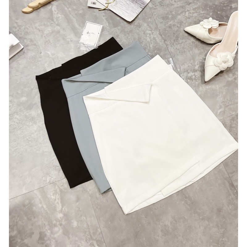 [Mã FAXANH55 giảm 10K đơn 50K] CVNU16 - CHÂN VÁY DÁNG A CẠP LẬT | BigBuy360 - bigbuy360.vn