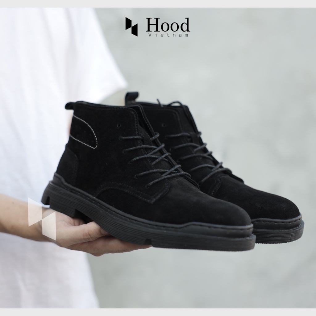 Giày Dor Boots Suede - Da bò lộn cao cấp 100% - Đế kếp cao su đúc nguyên khối - Bảo hành 12 tháng #thehood