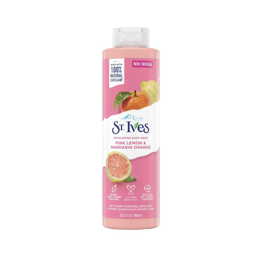 Sữa Tắm St.Ives Dưỡng Da Body Wash chai 650ml