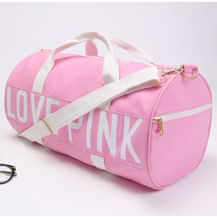 Túi trống thể thao du lịch Love Pink