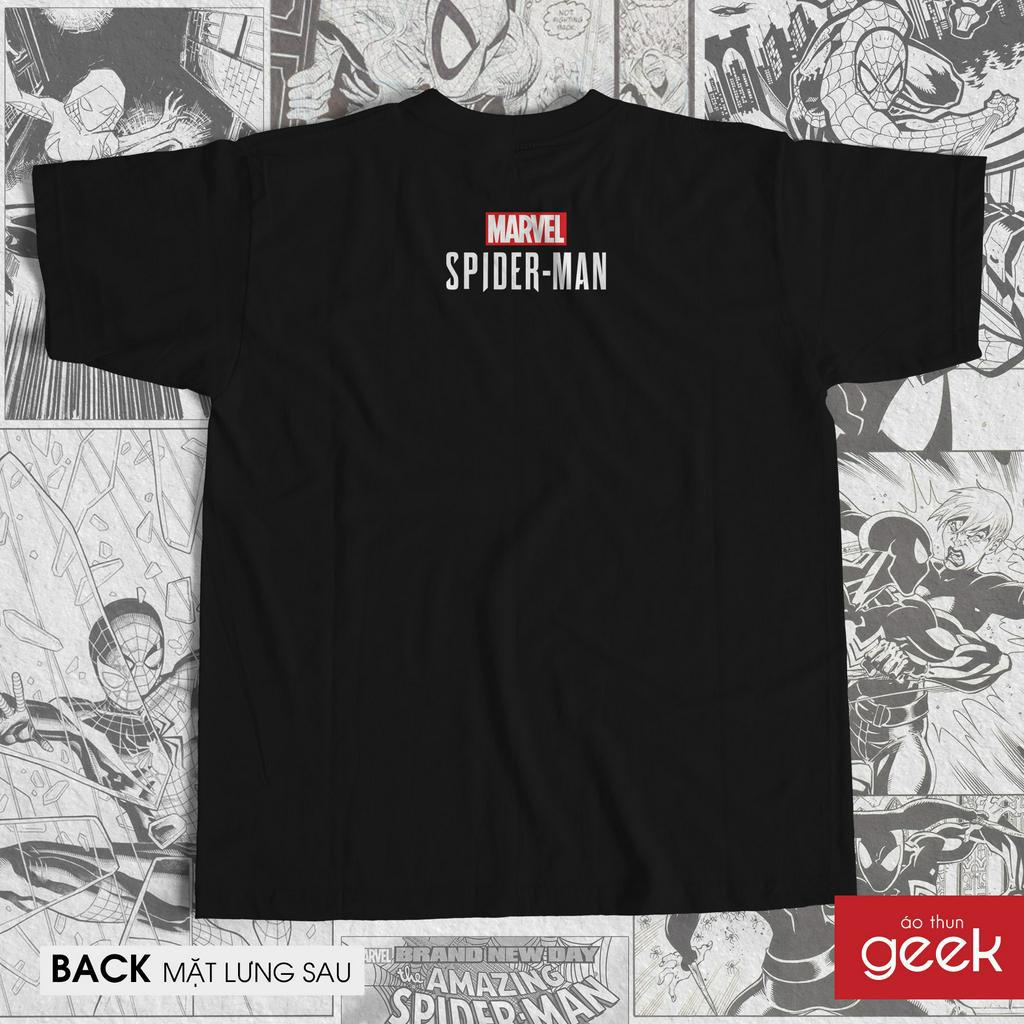 Áo thun in hình Spiderman - Morales 2023 Siêu nét, 100% Cotton, siêu mịn