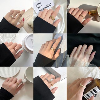 Nhẫn đeo ngón tay thiết kế độc đáo thời trang cho nữ