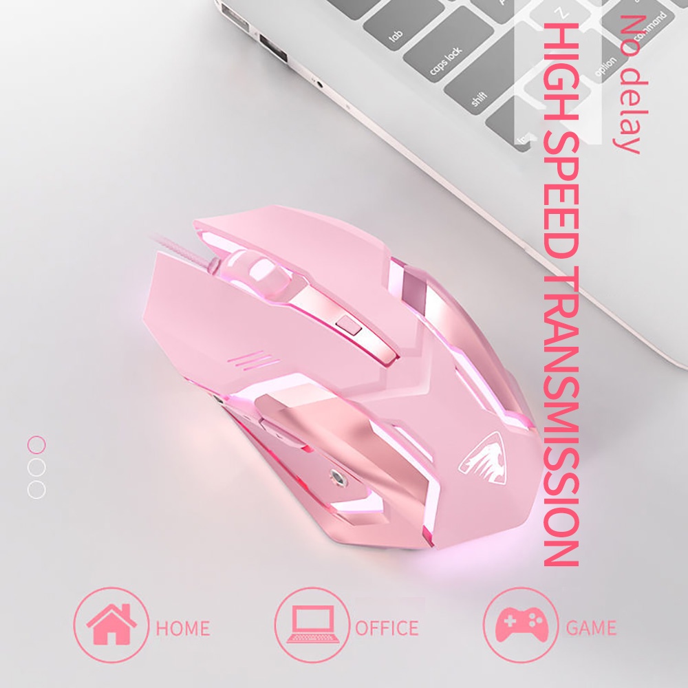 Chuột Chơi game Chuyên Nghiệp Cao Cấp Với 4 Màu Có Đèn LED