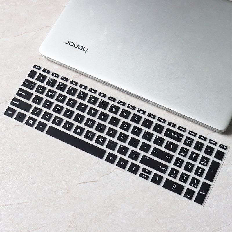 Tấm phủ silicon mềm siêu mỏng chống thấm nước chống bụi bảo vệ cho bàn phím máy tính 15.6 Inch Hp 15-eg0010tx