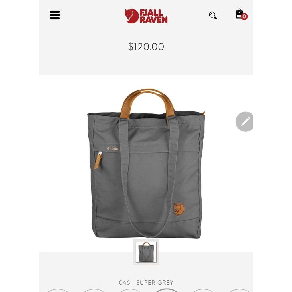 Balo FJALLRAVEN Totepack No.1