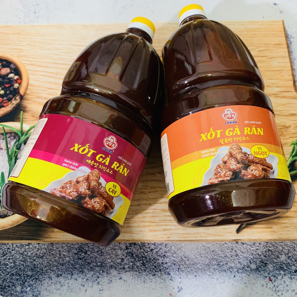 SỐT GÀ RÁN OTTOGI CHAI 2.4KG