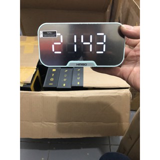 Loa Bluetooth Kimiso K10 pin trâu, tích hợp radio, đồng hồ báo thức, hỗ trợ thẻ nhớ