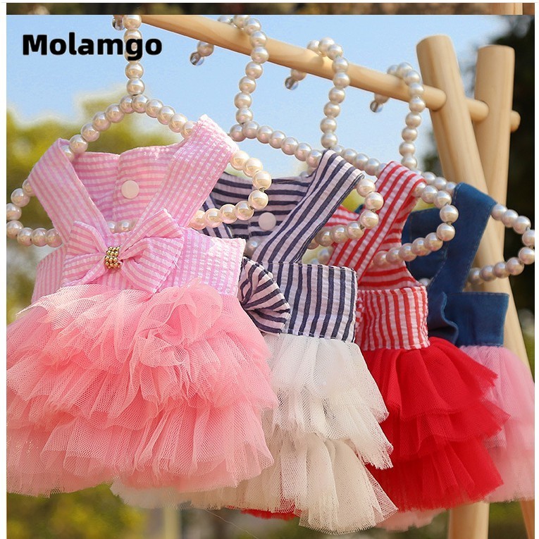 Quần áo chó mèo  áy dành cho cún cưng thiết kế hợp thời trang đầm cho chó quần áo thú cưng