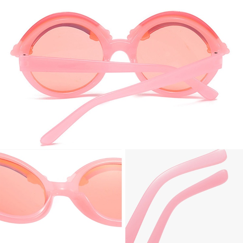 Set 2 Kính Mát Họa Tiết Hoạt Hình Chống Tia UV Dành Cho Bé