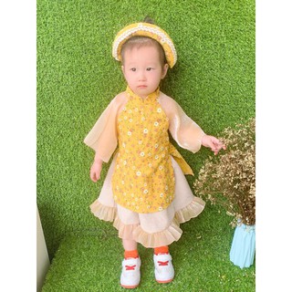 Áo dài Tết bé gái Iris Shopp