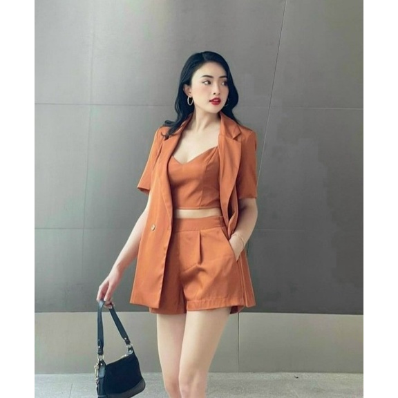 Set vest đùi cực sang hai màu trắng, đen MAXQ090520 mới