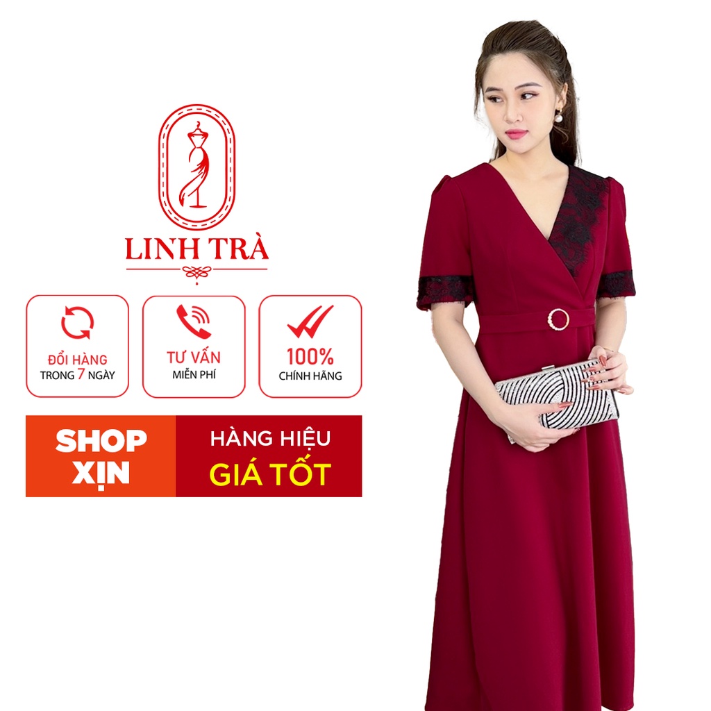 (TM 534) Trẻ Trung Thiết Kế Trang Nhã Thanh Lịch Đi Làm Đi Tiệc Cho Bà Cho Mẹ U40 Bigsize