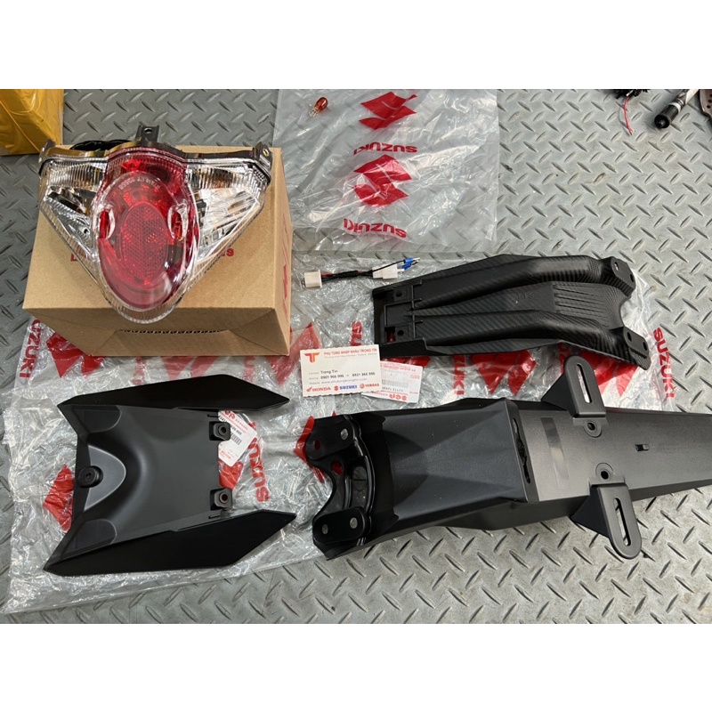 Full bộ choá dè sau Suzuki Satria Indo