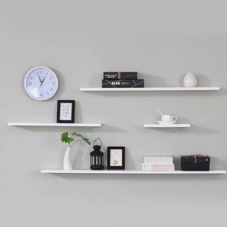 Kệ Treo Tường Giá Rẻ Gỗ Lõi Xanh Chống Ẩm Bộ 1 Thanh Ngang -Có Nhiều Kích Thước +Tặng phụ kiện lắp đặt