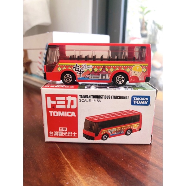 Xe tomica Taiwan bus- Phiên bản xe buýt Đài Loan màu đỏ- Có hộp