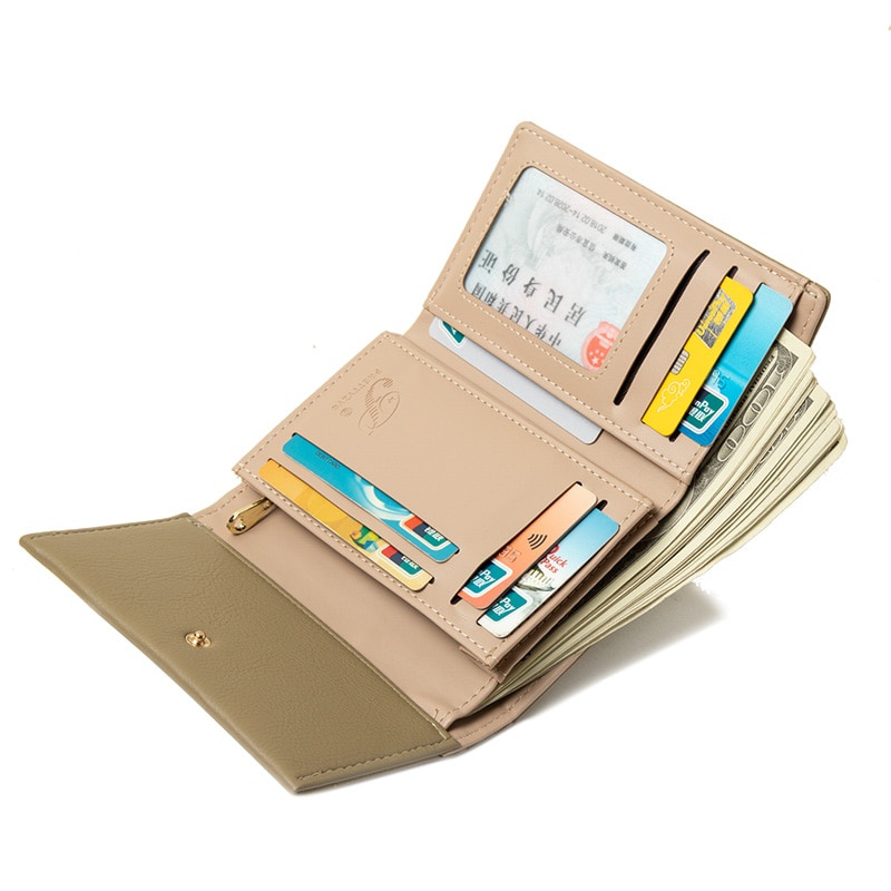 Ví đựng tiền xu thiết kế đơn giản xinh xắn dành cho nữ