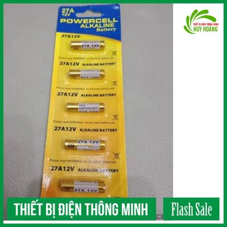 VĨ 5 VIÊN PIN 12V/27A ALKIALINE