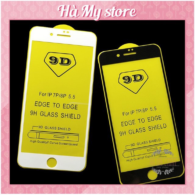 Kính cường lực 9D full màn cho các dònG IP