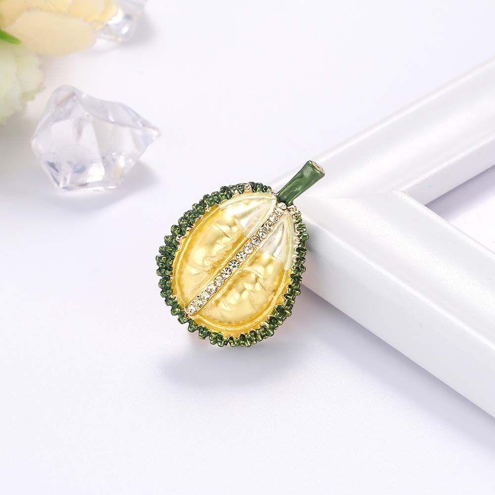 Ghim Cài Áo Hình Trái Sầu Riêng Dễ Thương|Trang Sức Hình Trái Cây