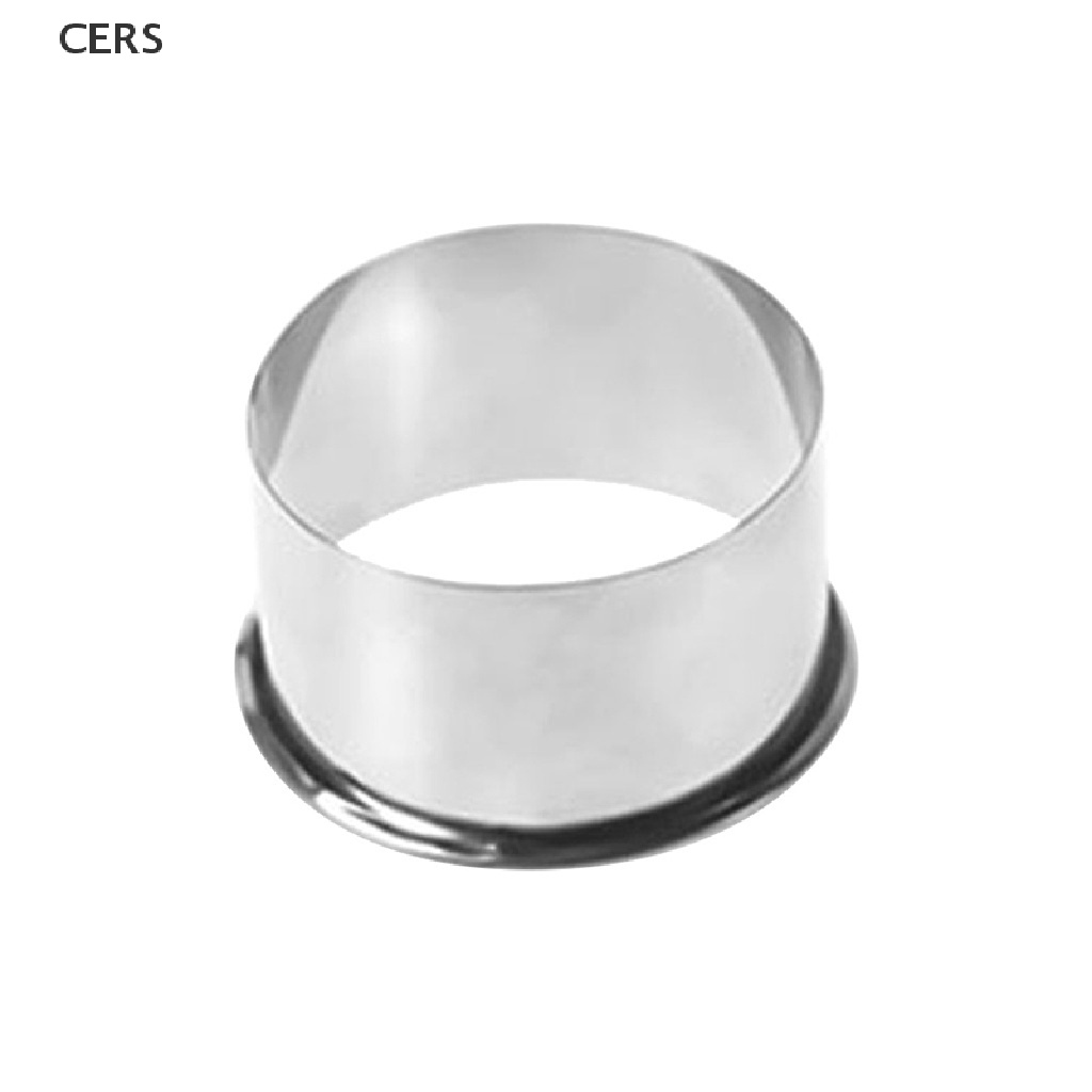 Khuôn Làm Bánh Bao Hình Tròn Bằng Thép Không Gỉ 3 Kích Cỡ RS