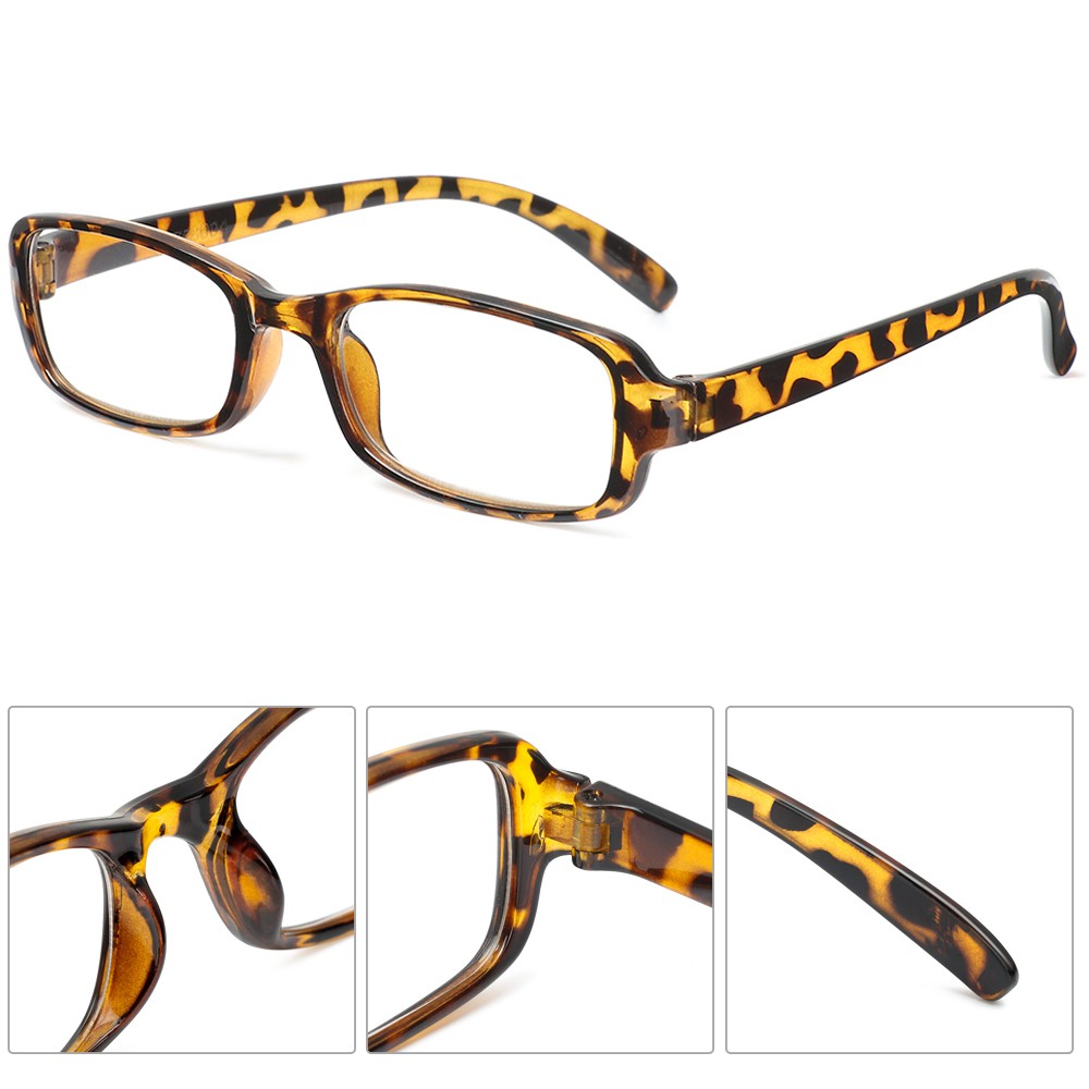 (Hàng Mới Về) Kính Đọc Sách Siêu Nhẹ Họa Tiết Da Báo Thời Trang Cho Nữ