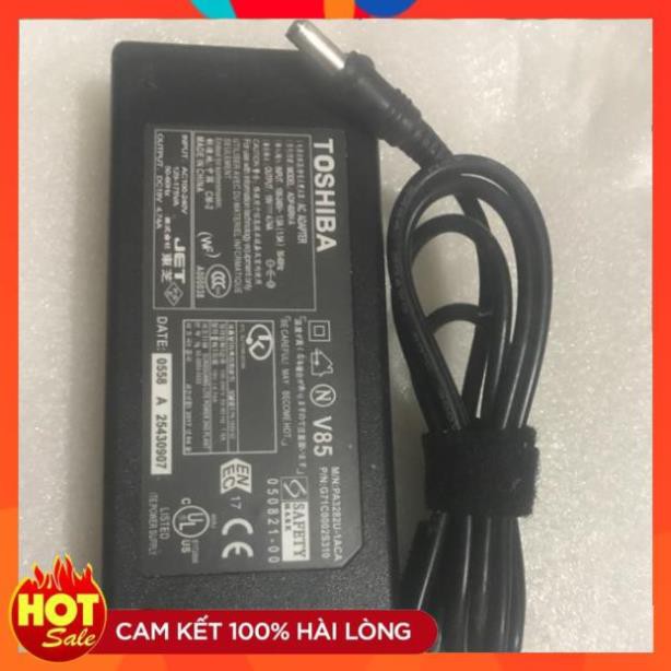 [Chính Hãng] Sạc laptop TOSHIBA 19V 4.7A - Dây Cục Sạc Adapter máy tính toshiba 19V 4.7A kèm dây nguồn