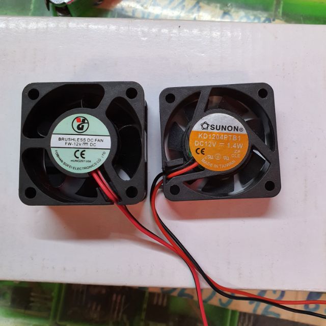 Quạt tản nhiệt nhỏ 12V. M.Q: 0765563012