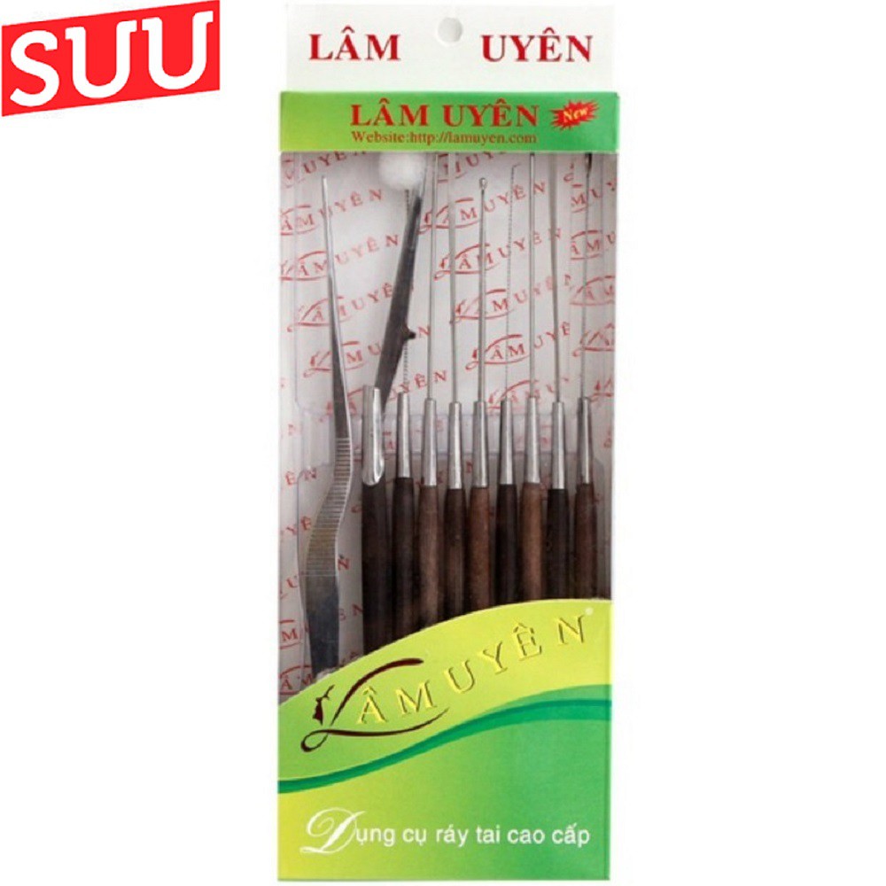 Bộ ráy tai cao cấp Lâm Uyên 10 món suu.shop cam kết 100% chính hãng