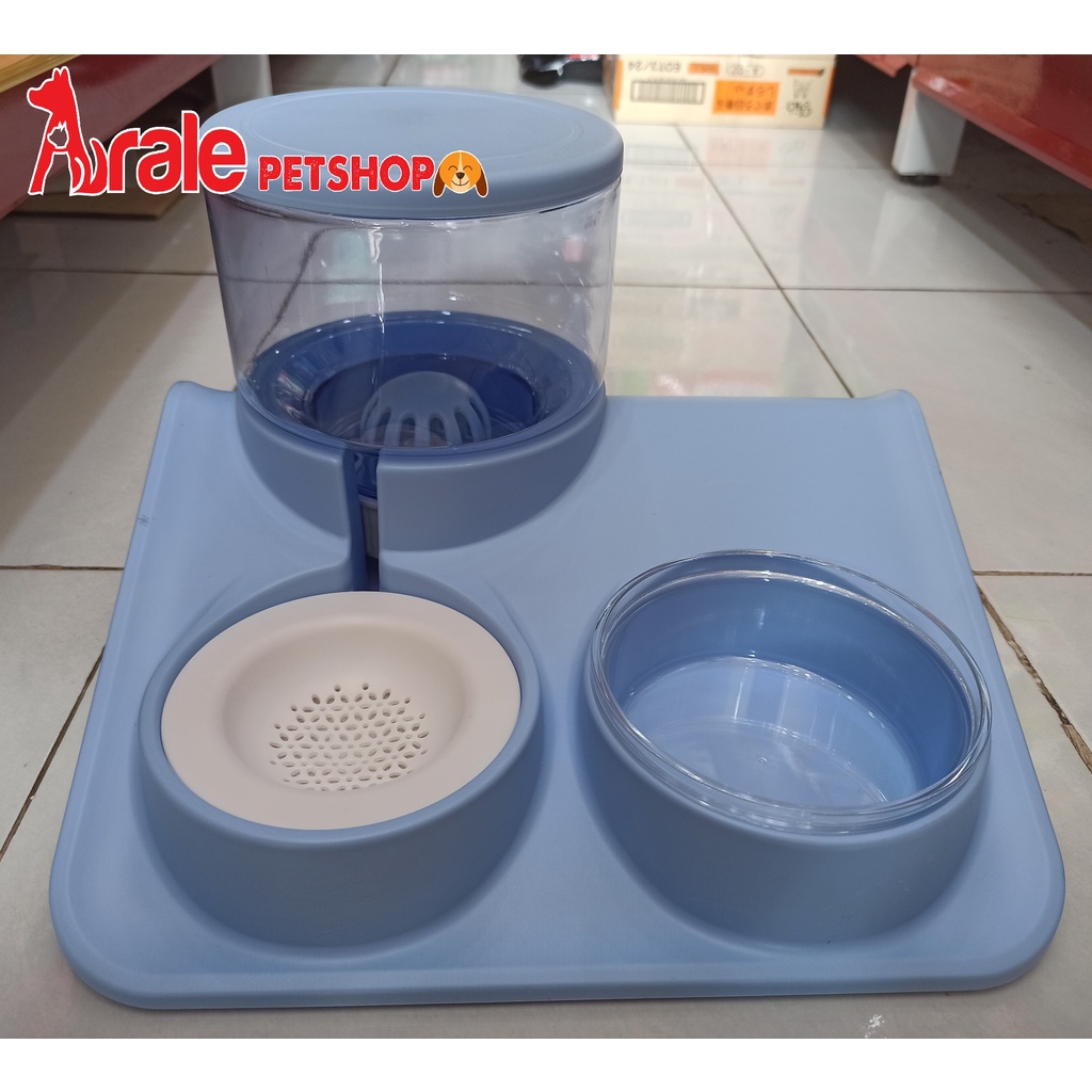 CHÉN ĂN CAO CẤP KÈM BÌNH LỌC NƯỚC CHO CHÓ MÈO