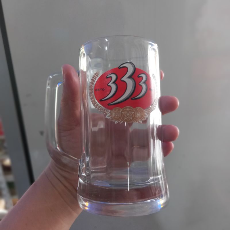 LY BIA THỦY TINH 333 CHUẨN DÀY DẶN