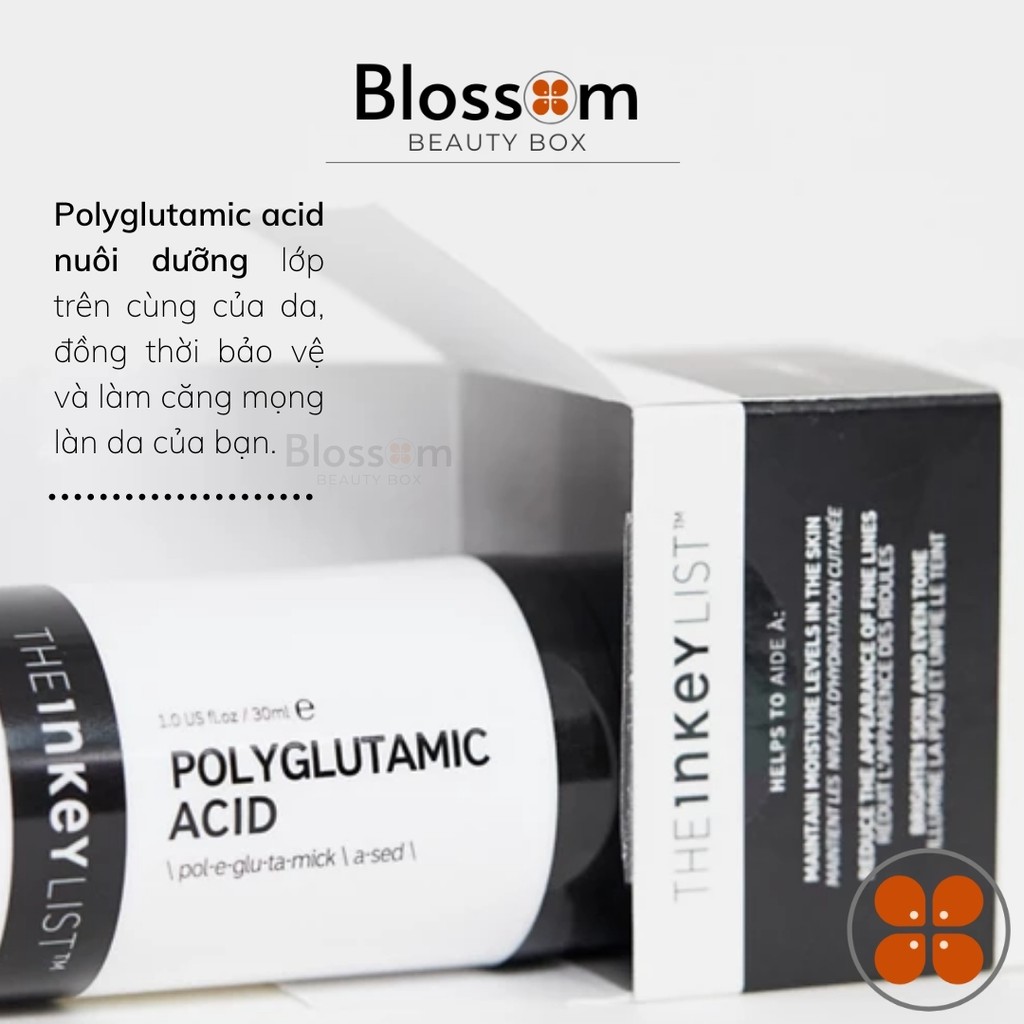 [Sephora US] Serum siêu cấp ẩm Polyglutamic Acid THE INKEY LIST 30ml