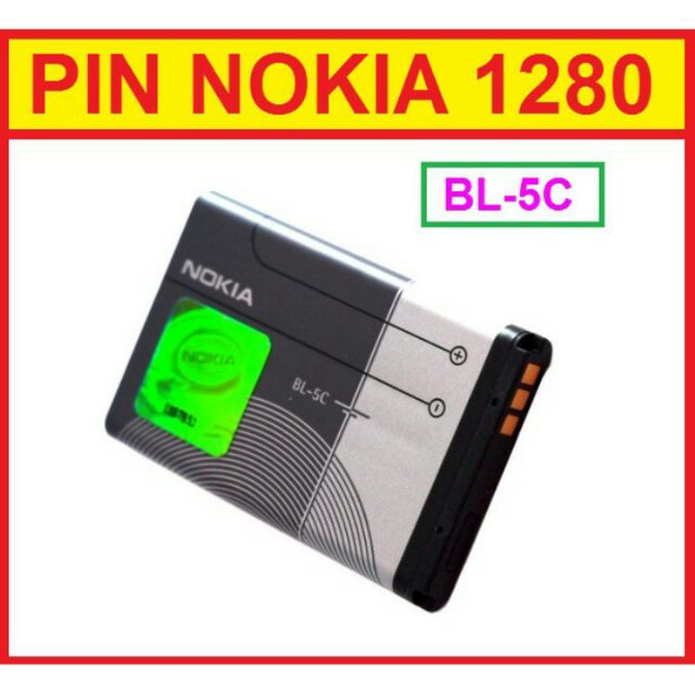 Pin 1280 mã trên pin BL-5c