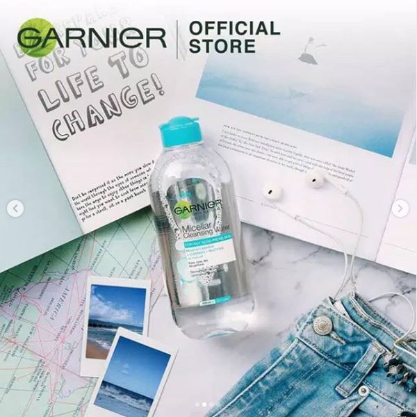 (hàng Mới Về) Nước Tẩy Trang Garnier Micellar 400ml 100% Giá Rẻ Nhất