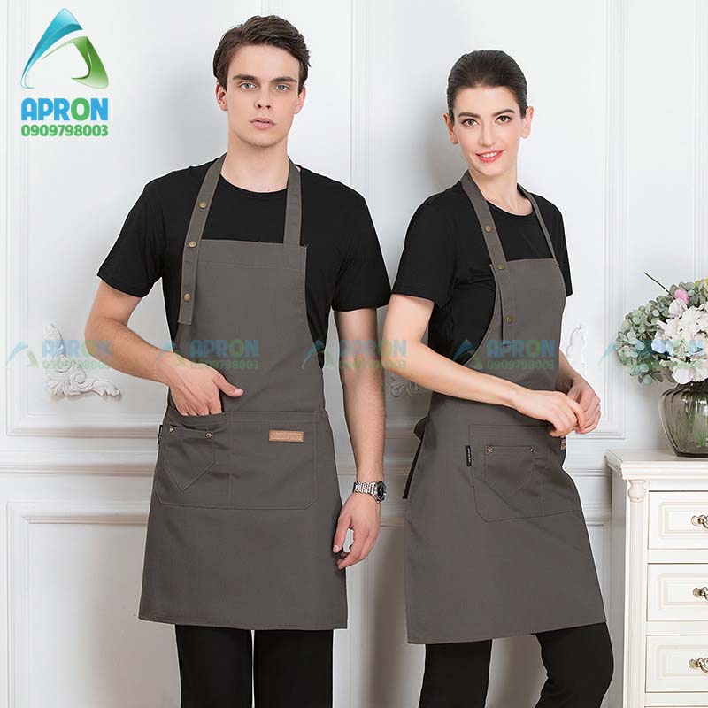 Tạp dề đồng phục tạp dề đẹp tạp dề pha chế dành cho nam nữ phục vụ