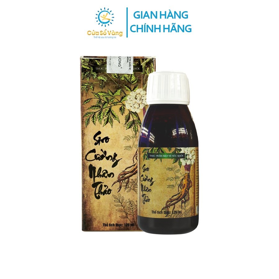 Cường Nhân Thảo – Hỗ Trợ Tăng Cường Sức Khỏe & Giúp Giảm Mệt Mỏi viên /siro