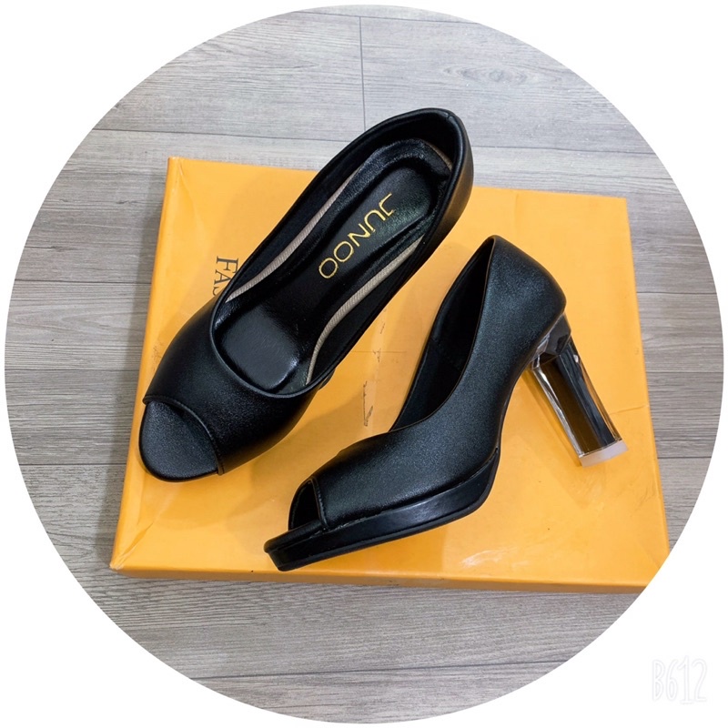 Giầy hở 10 p đế kép trước ( hình thật )