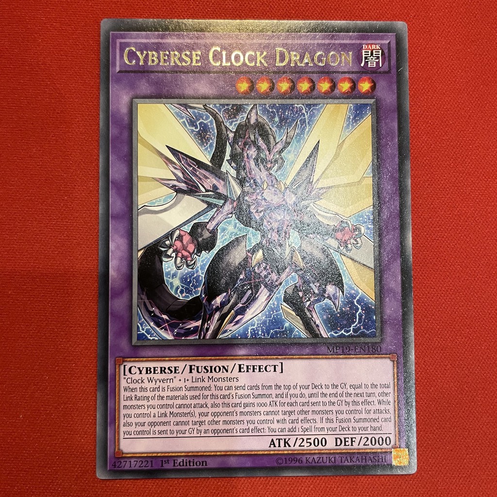[EN-JP][Thẻ Bài Yugioh Chính Hãng] Cyberse Clock Dragon