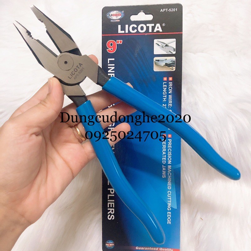 KÌM ĐIỆN 9” 225MM LICOTA APT-5201