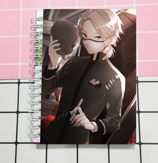 Sổ viết Aesop Carl ldentity V, sổ tay Game ldentity V Aesop Clarl