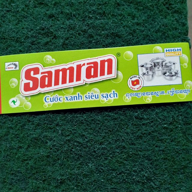 Cước xanh siêu sạch Samran